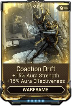 exilus mods|warframe coaction drift.
